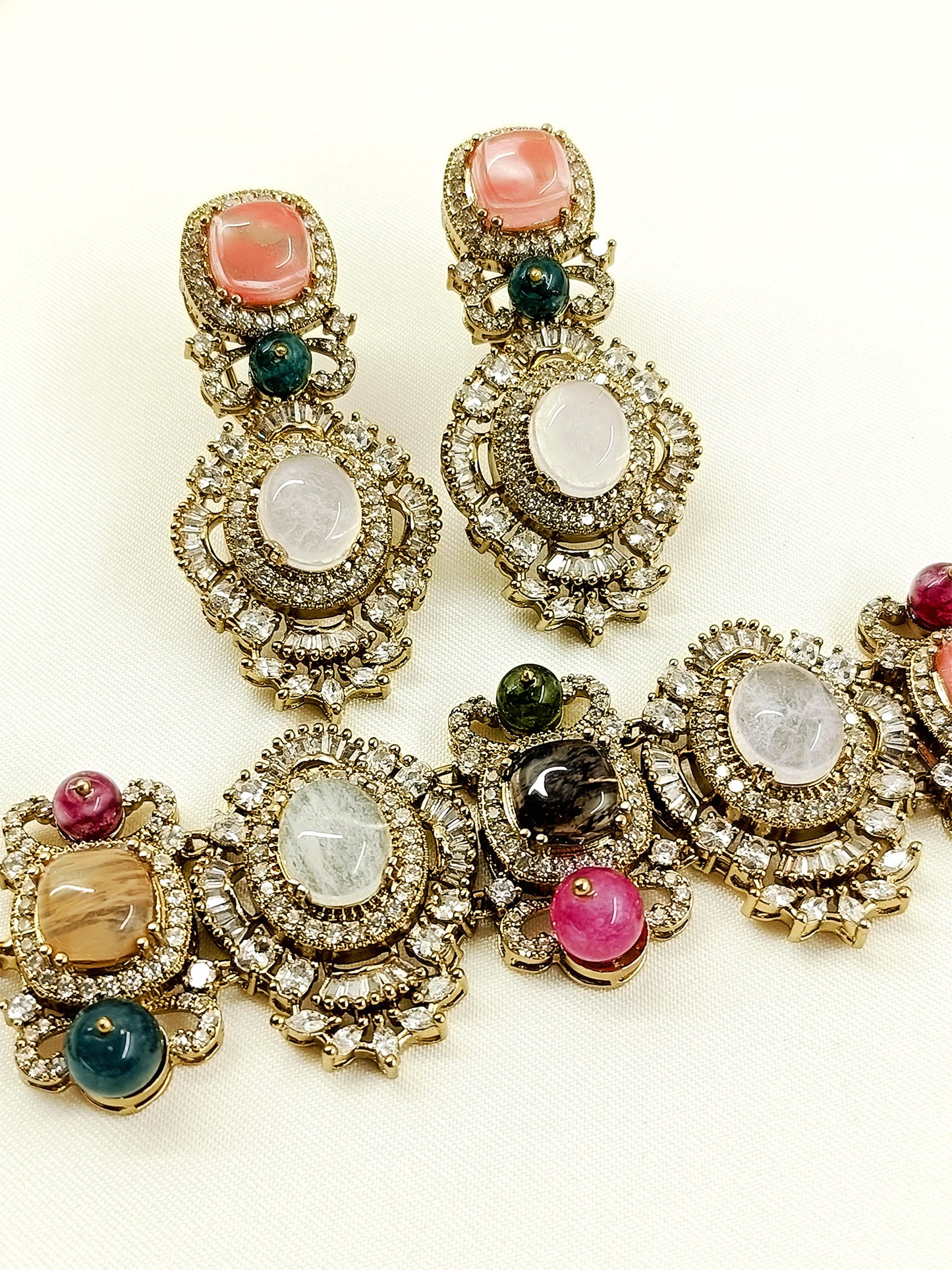 Bharvi Multi Colour Boutique Choker Set