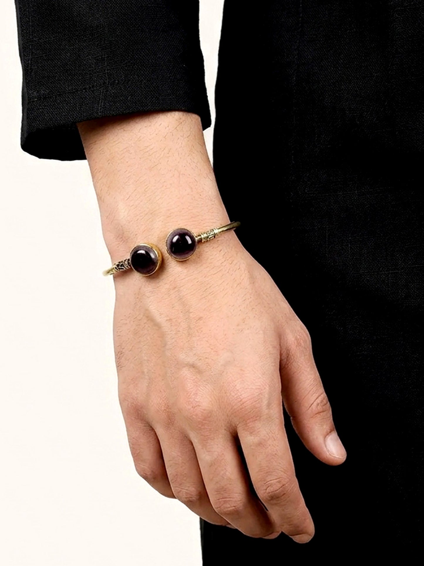 Samaksh Purple Men's Bracelet