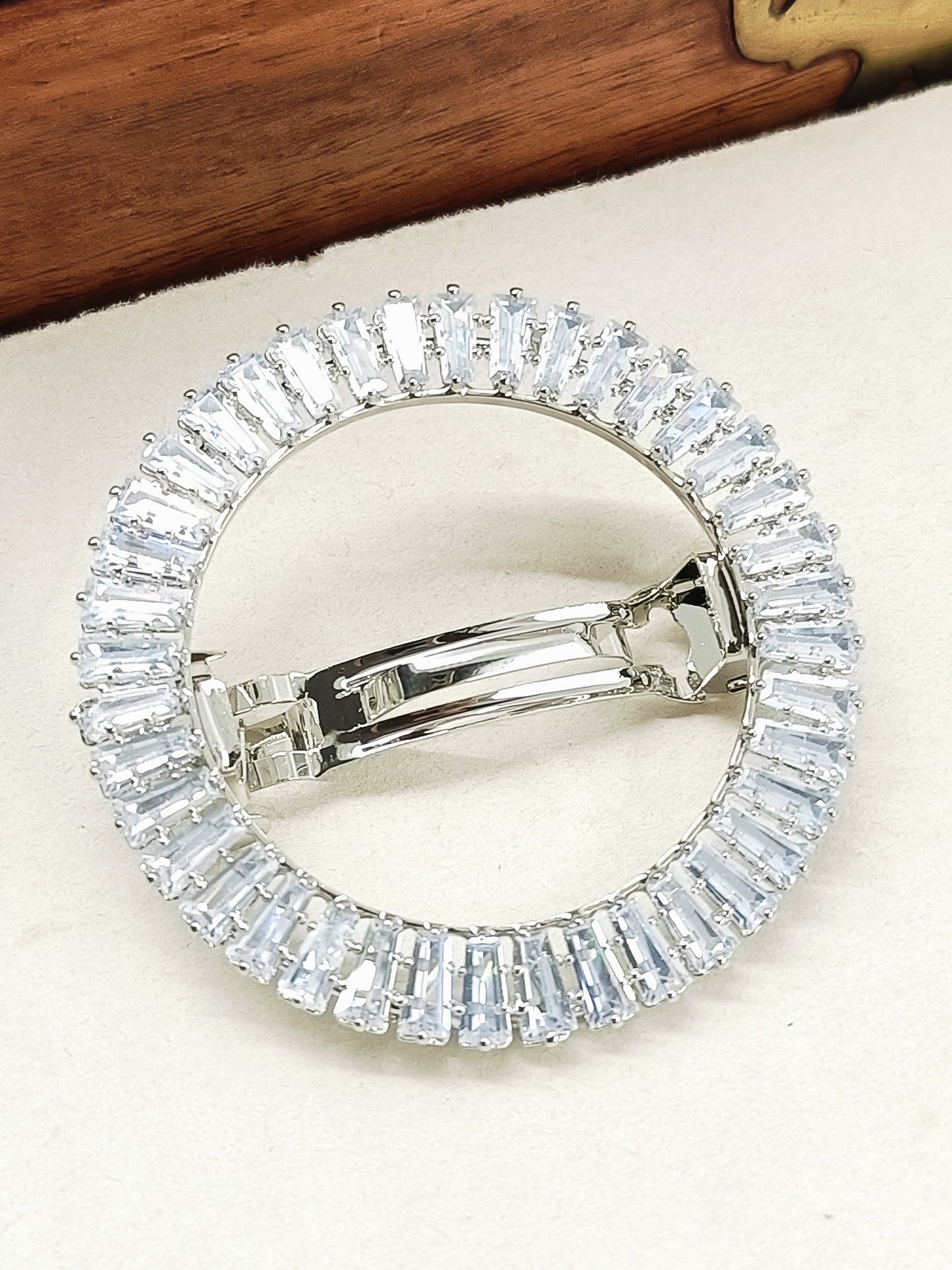 Sahiya Silver Hair Brooch