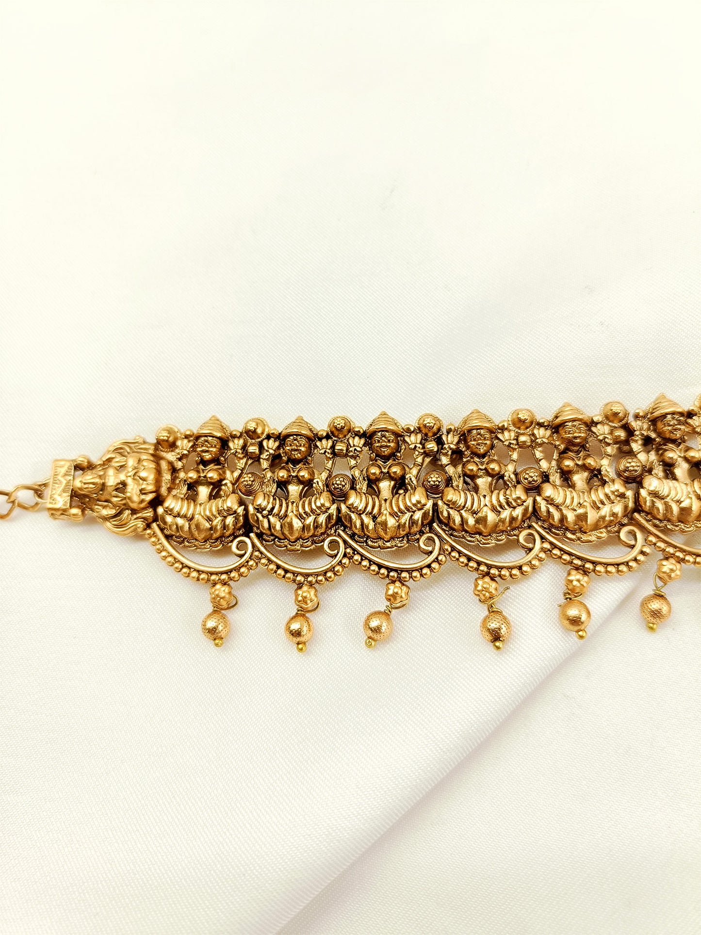 Vaidehi Plain Antique Waist Belt/kamar Bandh