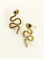 Lav Golden Snake Men's Earring