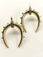 Eshaanth Golden Men's Earring