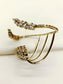 Aahana White American Diamond Palm Bracelet