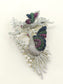 Shrishti Multi Colour Peacock Brooch