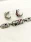 Clarissa Multi Colour Oxidized Choker Set