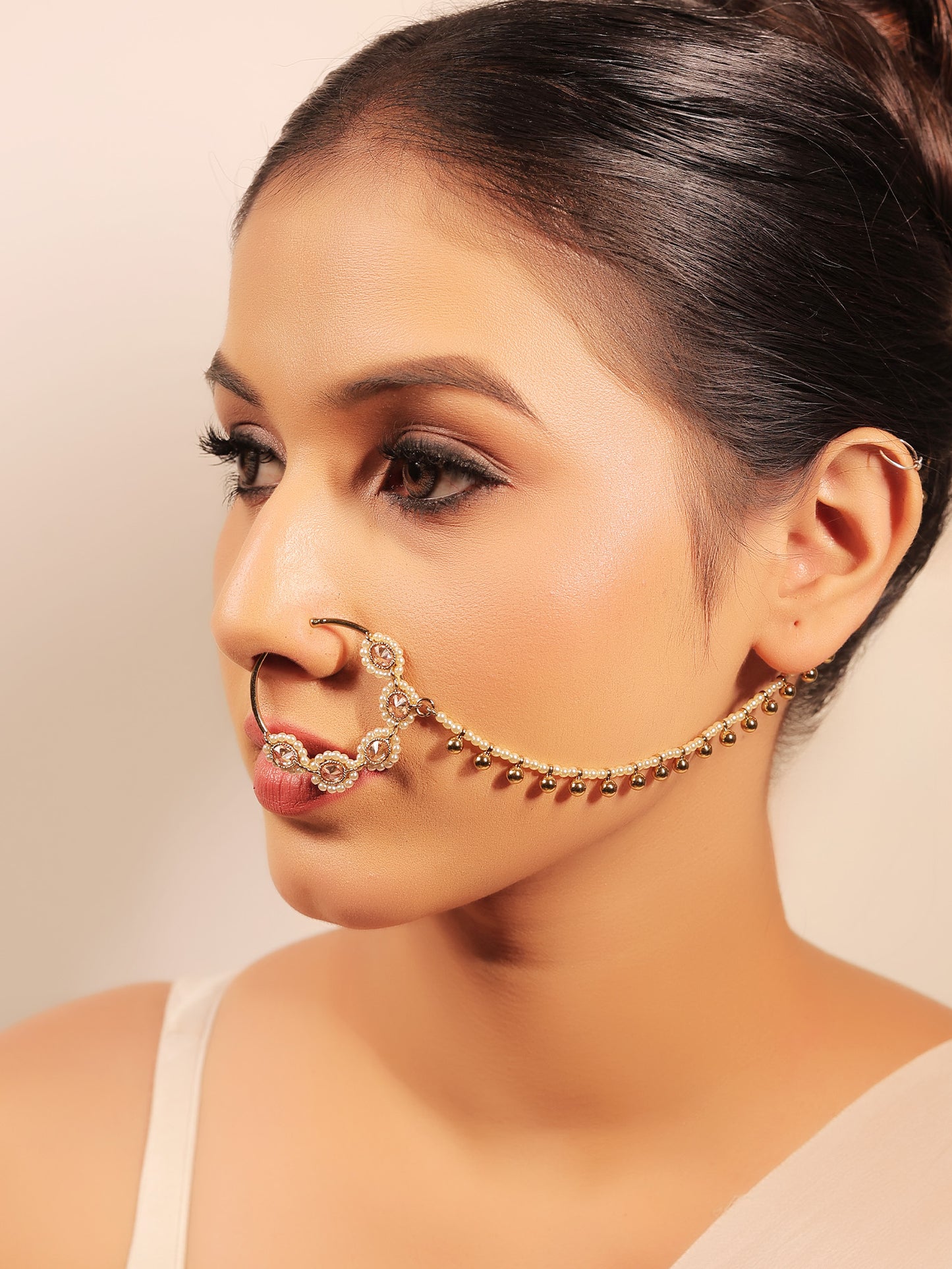 Jashmine Copper Polki Nath