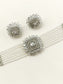 Pareeka White Pearl American Diamond Choker Set