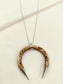 Paarvesh Brown Bone Men's Neckpiece