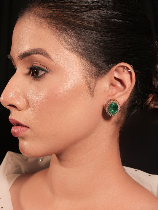 Seeta Green Victorian Tops