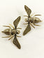 Hitendra Golden Honey Bee Men's Earring