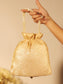 Sabine Golden Potli Bag