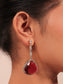 Stella Ruby American Diamond Necklace Set