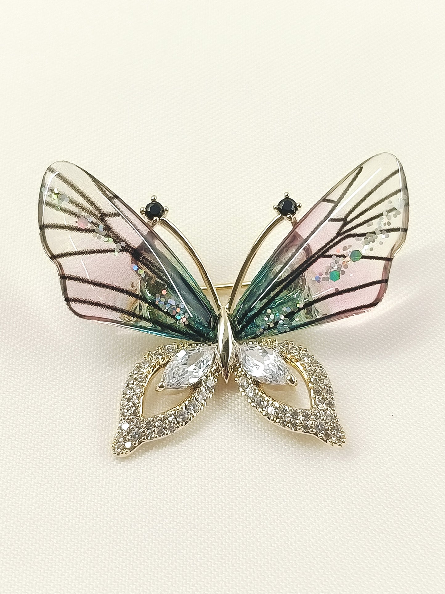 Saiyami P&G Butterfly Brooch