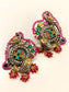 Komal Multi Colour Oxidized Earrings