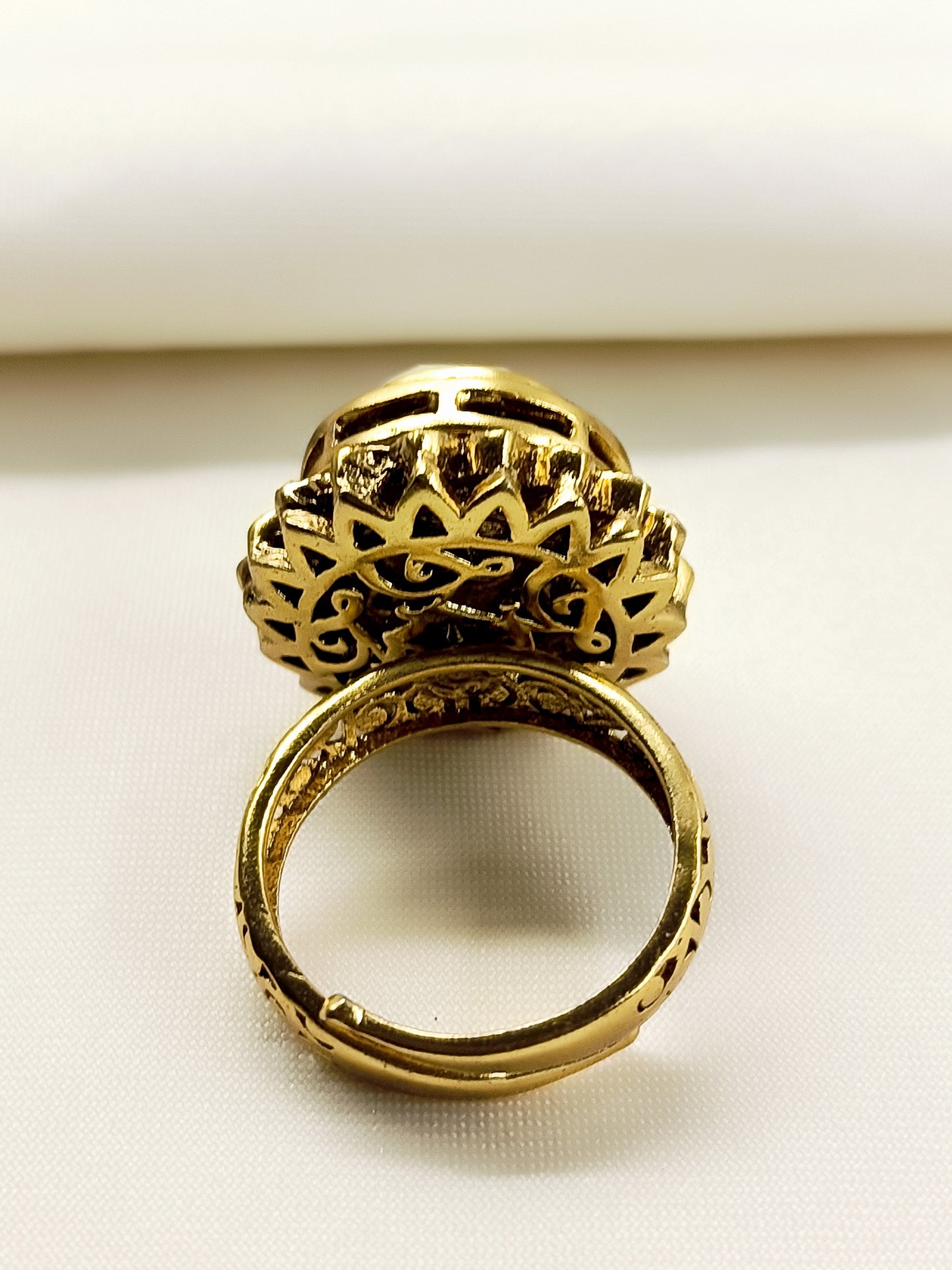 Mudit Kundan Men's Finger Ring