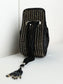 Yutika Black Golden Beaded  Potli Bag