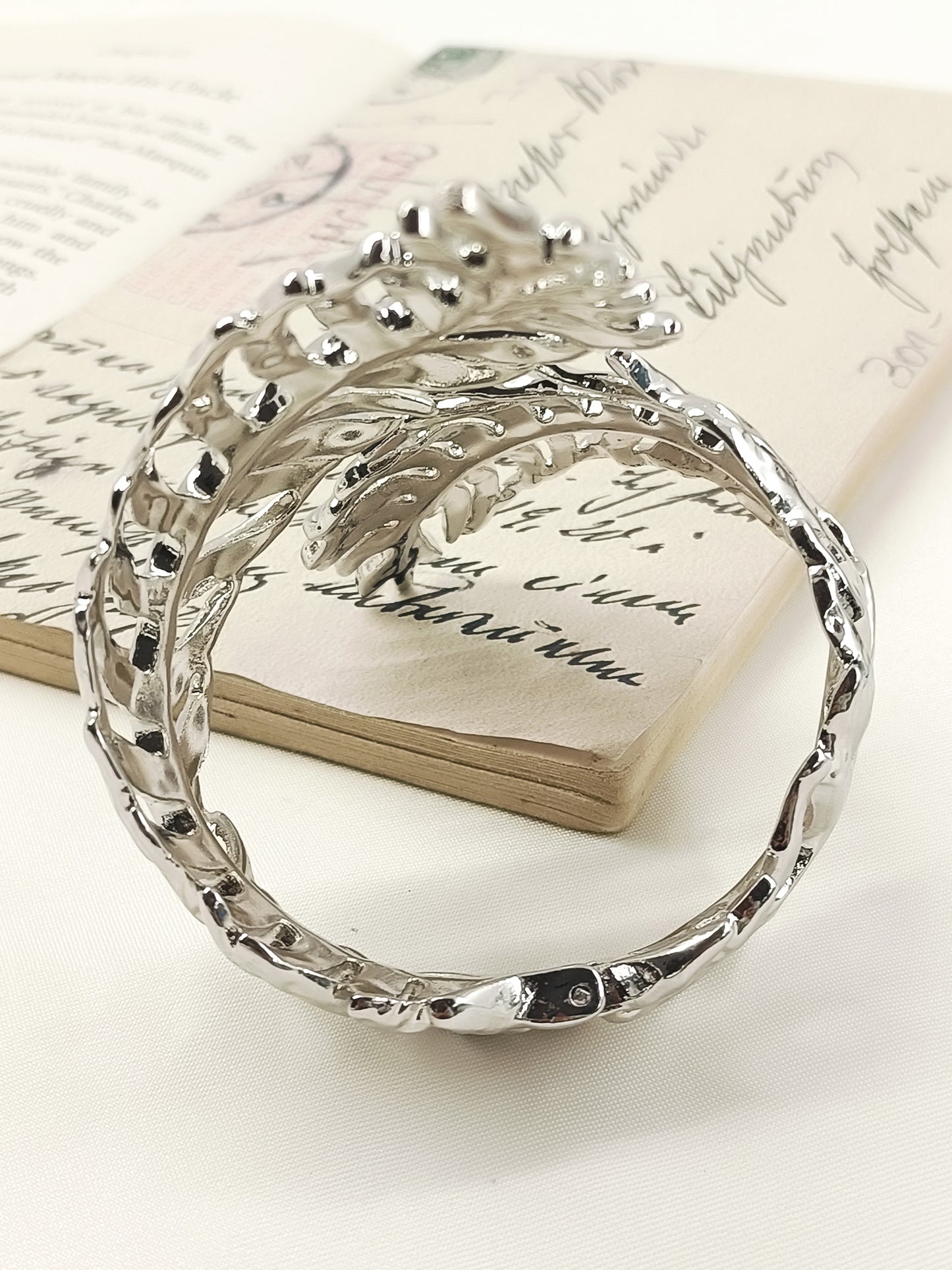 Blanche Silver Western Bracelet