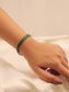 Ottilie Green American Diamond Bracelet