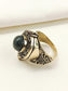 Bhanuj Black Men's Finger Ring