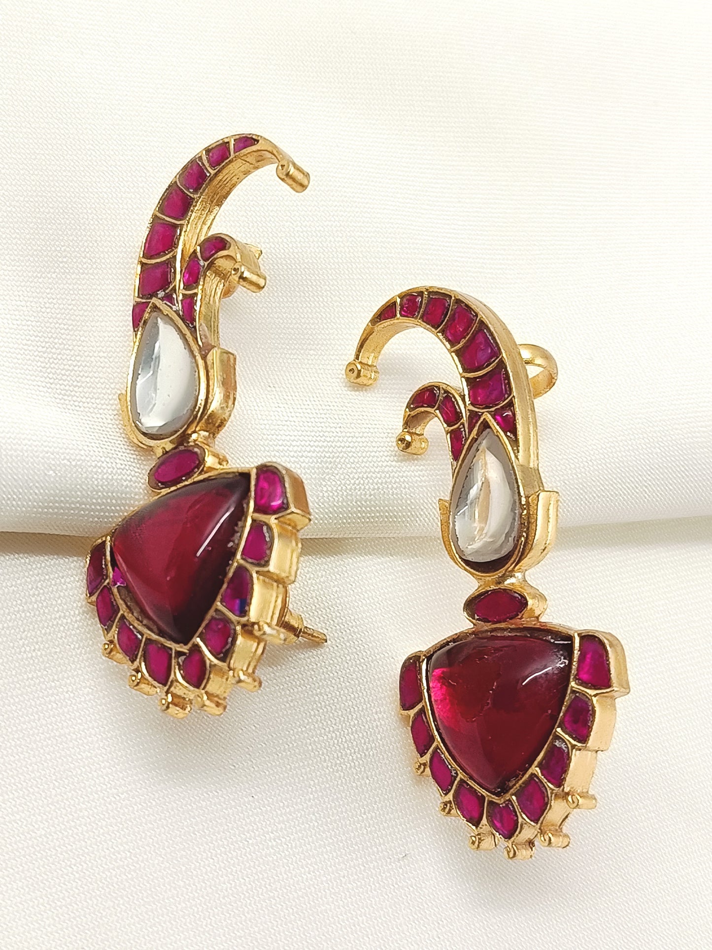 Rudransh  Ruby Men's Earcuff