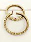 Idha White Kundan Bangles