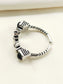 Kalash Black Men's Finger Ring