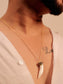 Apayajit White Bone Men's Neckpiece