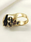 Adahat Golden Men's Finger Ring
