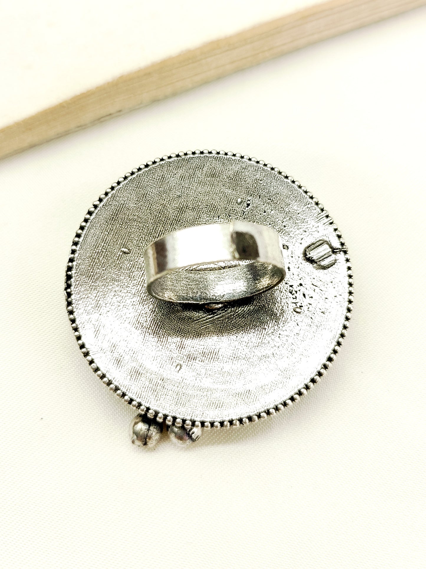 Alfaya Plain Oxidized Finger Ring