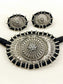 Karuna White Oxidized Choker Set