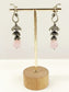 Elaura Baby Pink Oxidized Jhumki