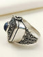 Adrian Blue Men's Finger Ring