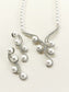 Rashi White Pearl American Diamond Combo Set