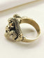 Adeine Golden Men's Finger Ring