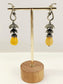 Abhilasha Yellow Oxidized Jhumki