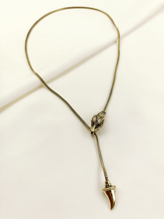 Rishaan Golden Men's Neckpiece