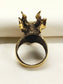 Yasmin Golden Men's Finger Ring