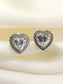 Laura 92.5 Silver Swarovski Stone Tops