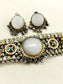 Rinkal Multi Colour Oxidized Choker Set