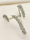 Zuri White American Diamond Palm Bracelet