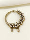 Zifa Antique Gold American Diamond Nath