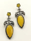 Wishi Yellow Oxidized Earring