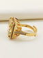 Mona Yellow American Diamond Finger Ring