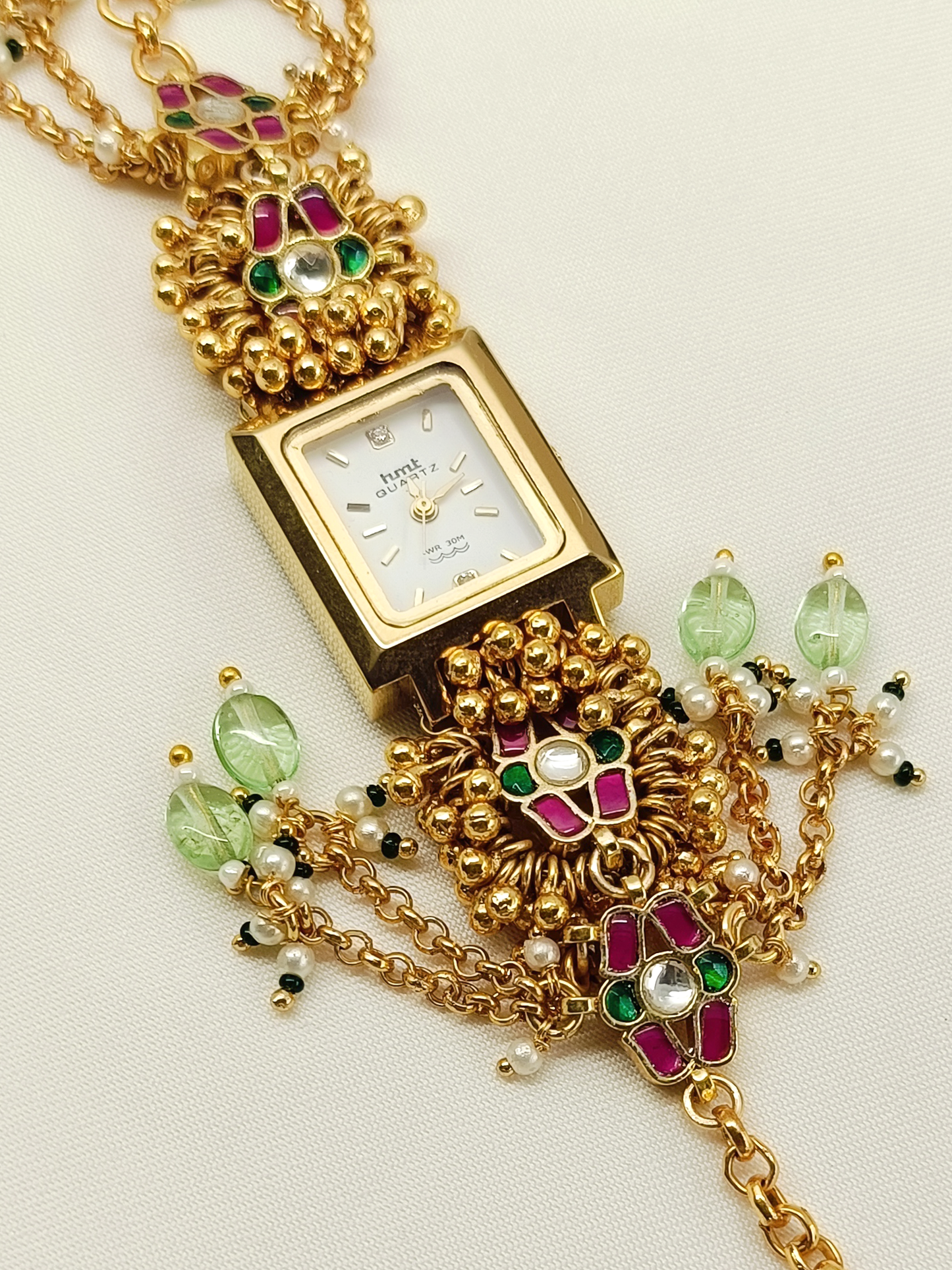 Deepti's Paachi Kundan Watch