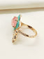 Anamika Multi Colour Kundan Finger Ring