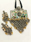Nandini Multi Colour Oxidized Necklace Set