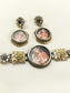 Parul Rani Miniature Art Oxidized Choker Set