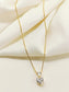 Taylor 92.5 Silver Swarovski Stone Pendal