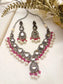 Poornima Pink Kundan Necklace Set