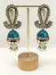 Aruna Firozi Oxidized Jhumki